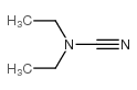 N-氰基二乙基胺结构式