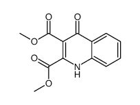 dimethyl 4-oxo-1H-quinoline-2,3-dicarboxylate结构式