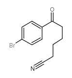 6-(4-bromophenyl)-6-oxohexanenitrile结构式