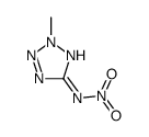 N-(2-methyltetrazol-5-yl)nitramide结构式
