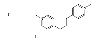 1-methyl-4-[3-(1-methylpyridin-1-ium-4-yl)propyl]pyridin-1-ium,diiodide结构式
