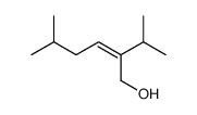 5-methyl-2-propan-2-ylhex-2-en-1-ol结构式