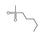 1-methylsulfonylpentane结构式