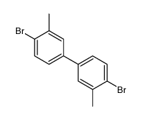 4,4'-DIBROMO-3,3'-DIMETHYLBIPHENYL结构式