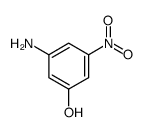 3-氨基-5-硝基苯酚结构式