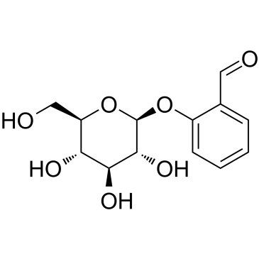 绣线菊苷结构式