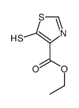 ethyl 5-sulfanyl-1,3-thiazole-4-carboxylate结构式
