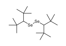 2,2,4,4-tetramethyl-3-(2,2,4,4-tetramethylpentan-3-yldiselanyl)pentane结构式
