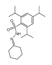 cyclohexanone 2,4,6-triisopropylbenzenesulfonyl hydrazone结构式