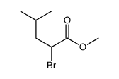 2-Bromo-4-Methylpentanoic Acid Methyl Ester结构式