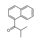 2-methyl-1-naphthalen-1-ylpropan-1-one结构式