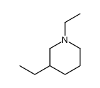 1,3-diethylpiperidine结构式