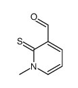 1-methyl-2-sulfanylidenepyridine-3-carbaldehyde结构式