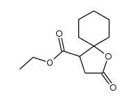 ethyl 2-oxo-1-oxaspiro[4,5]decane-4-carboxylate结构式