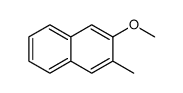 Naphthalene, 2-methoxy-3-methyl- (6CI,7CI,9CI)结构式