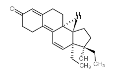 tetrahydrogestrinone结构式