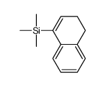 3,4-dihydronaphthalen-1-yl(trimethyl)silane结构式