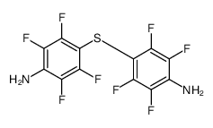 4-(4-amino-2,3,5,6-tetrafluorophenyl)sulfanyl-2,3,5,6-tetrafluoroaniline结构式