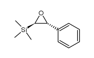 (E)-β-phenylepoxyethyltrimethylsilane结构式