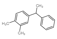 1,2-二甲基-4-(1-苯乙基)苯结构式