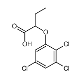 2-(2,3,5-trichlorophenoxy)butanoic acid结构式