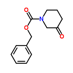 1-Cbz-3-哌啶酮结构式