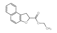 乙基 1,2-二氢萘并[2,1-b]呋喃-2-羧酸结构式
