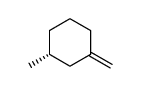 (-)(R)-3-methyl-1-methylene-cyclohexane结构式