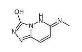 6-(methylamino)-2H-[1,2,4]triazolo[4,3-b]pyridazin-3-one结构式