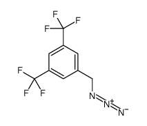 1-(azidomethyl)-3,5-bis(trifluoromethyl)benzene结构式