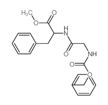 L-Phenylalanine,N-[(phenylmethoxy)carbonyl]glycyl-, methyl ester结构式