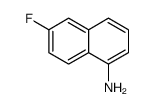 1-Naphthalenamine,6-fluoro-(9CI)结构式