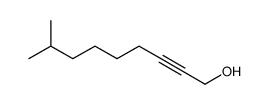 8-methylnon-2-yn-1-ol结构式