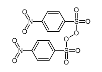 (4-nitrophenyl)sulfonyloxy 4-nitrobenzenesulfonate结构式