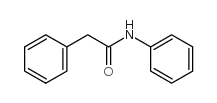 2-苯基乙酰苯胺结构式