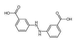 3,3'-hydrazo-di-benzoic acid结构式