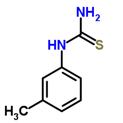 间甲苯基-2-硫脲结构式