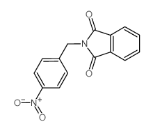 2-(4-nitrobenzyl)-1H-isoindole-1,3(2H)-dione结构式