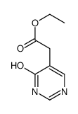 4-羟基-5-嘧啶乙酸乙酯结构式