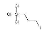trichloro(3-iodopropyl)silane结构式