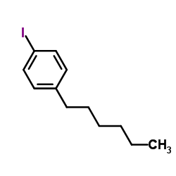 1-正己基-4-碘代苯结构式