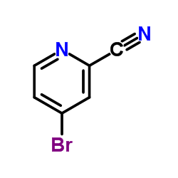 2-氰基-4-溴吡啶结构式