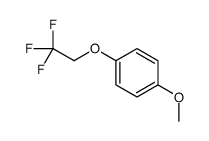 1-methoxy-4-(2,2,2-trifluoroethoxy)benzene结构式