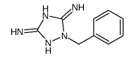 1-benzyl-1,2,4-triazole-3,5-diamine结构式