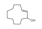 (E)-2-cyclododecen-1-ol结构式
