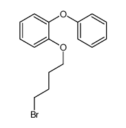 1-(4-bromobutoxy)-2-phenoxybenzene结构式