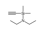 N-ethyl-N-[ethynyl(dimethyl)silyl]ethanamine结构式