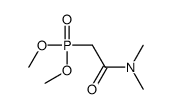 2-dimethoxyphosphoryl-N,N-dimethylacetamide结构式