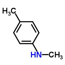 N-甲基-对甲基苯胺结构式