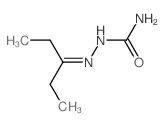 3-Pentanone, semicarbazone结构式